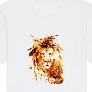 Tricouri personalizate cu leu abstract