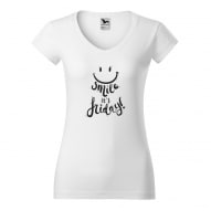 Tricouri personalizate cu mesaj smile it's friday
