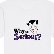 Tricouri personalizate cu mesaj why so serious
